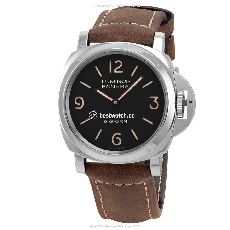 IMG_9085 Panerai Luminor Base Mens watch Unisex Manual winding Steel PAM00914 or PAM914 Replica 2