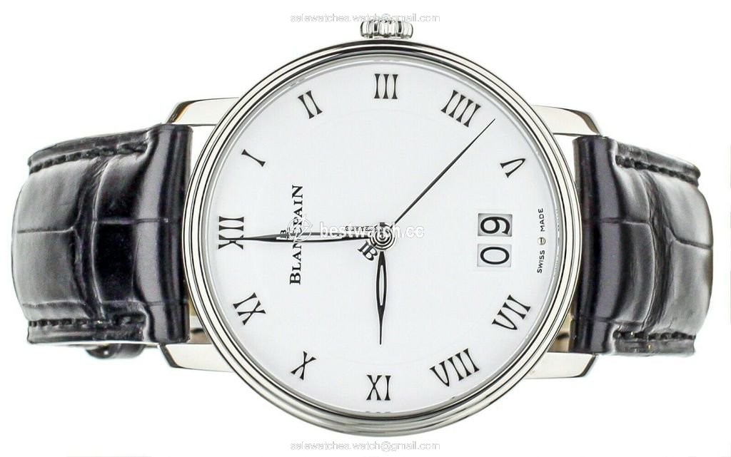 IMG_9085 Blancpain Villeret Mens watch Unisex Automatic Steel 6669-1127-55B Replica 2