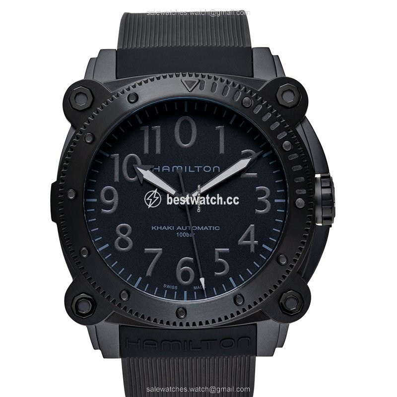 Hamilton Khaki Navy BeLOWZERO Mens watch Unisex Automatic Titanium H78505330 Replica 2