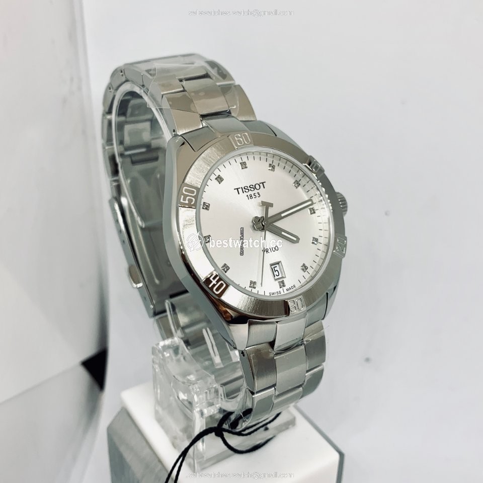 Tissot PR 100 Womens watch Quartz Steel T101.910.11.036.00 Replica 2