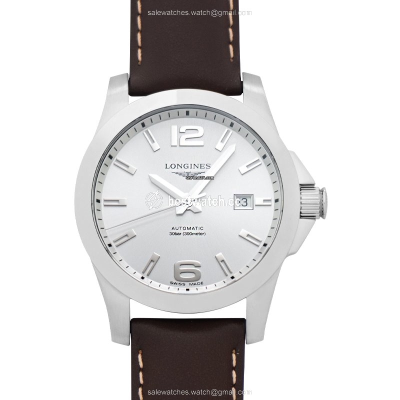 Longines Conquest Mens watch Unisex Automatic Steel L37774765 Replica 2