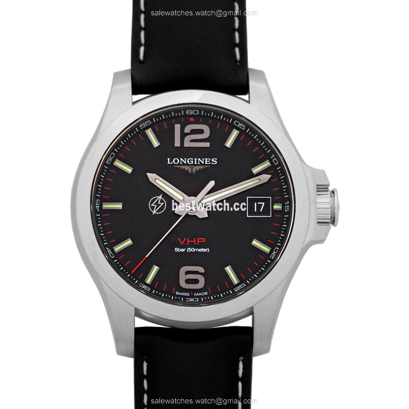IMG_9085 Longines Conquest Mens watch Unisex Quartz Steel L37164562 Replica 2