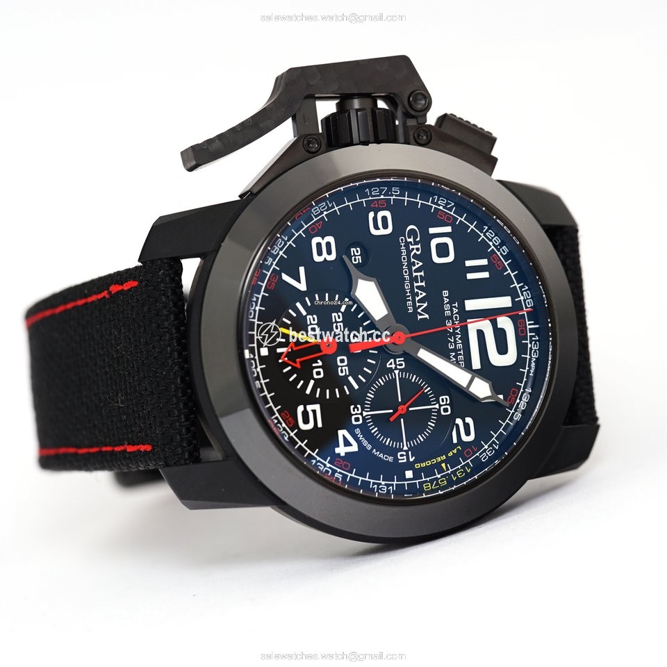 Graham Chronofighter Oversize Carbon 2CCBK.B07A Replica 2