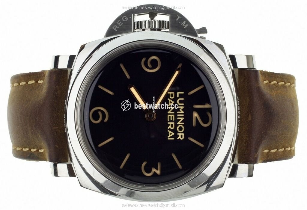 IMG_9085 Panerai Luminor 1950 Mens watch Unisex Manual winding Steel PAM557 Replica 2