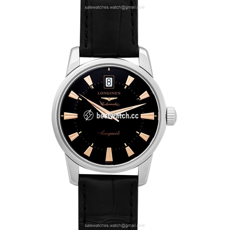 Longines Conquest Heritage Mens watch Unisex Automatic Steel L16114524 Replica 2