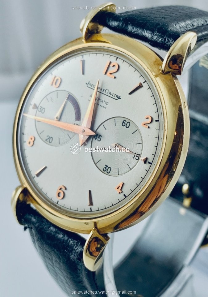 IMG_9085 Jaeger-LeCoultre Mens watch Unisex Manual winding Yellow gold Jaeger LeCoultre Futurematic 18k model 497 Replica 2