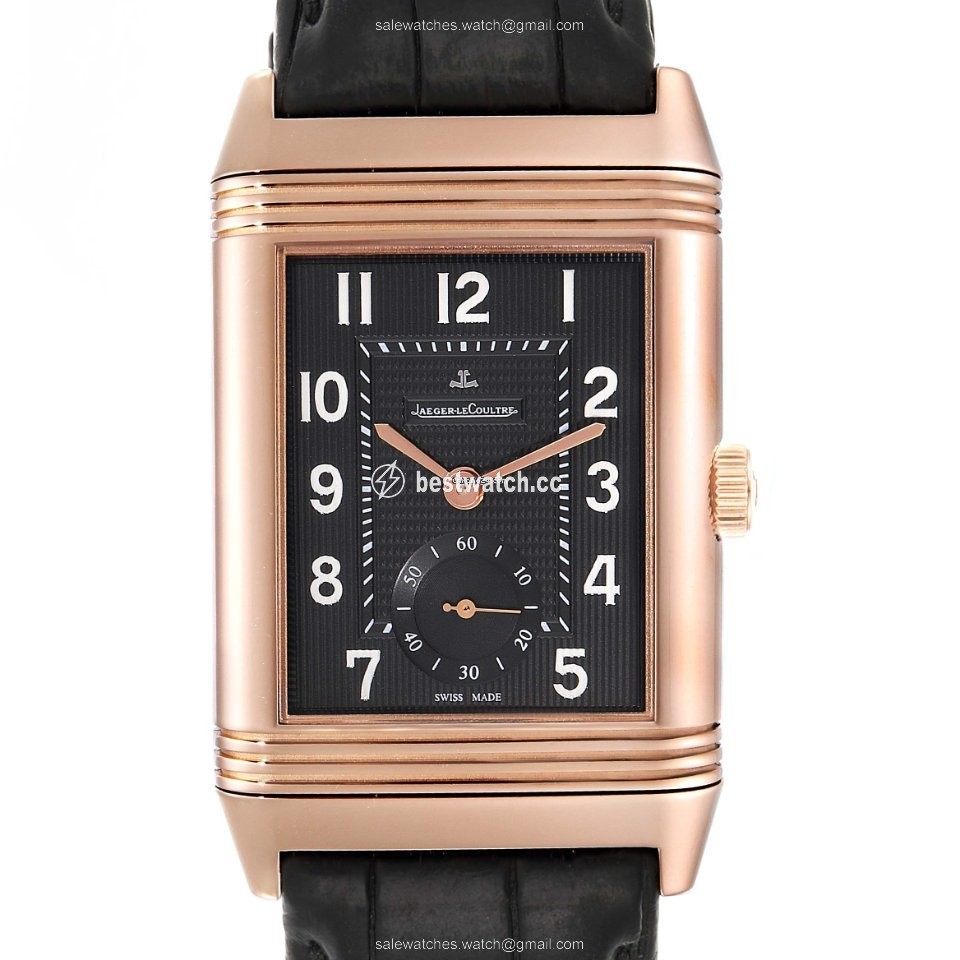 IMG_9085 Jaeger-LeCoultre Grande Reverso 976 Mens watch Unisex Manual winding Rose gold Q3732470 Replica 2