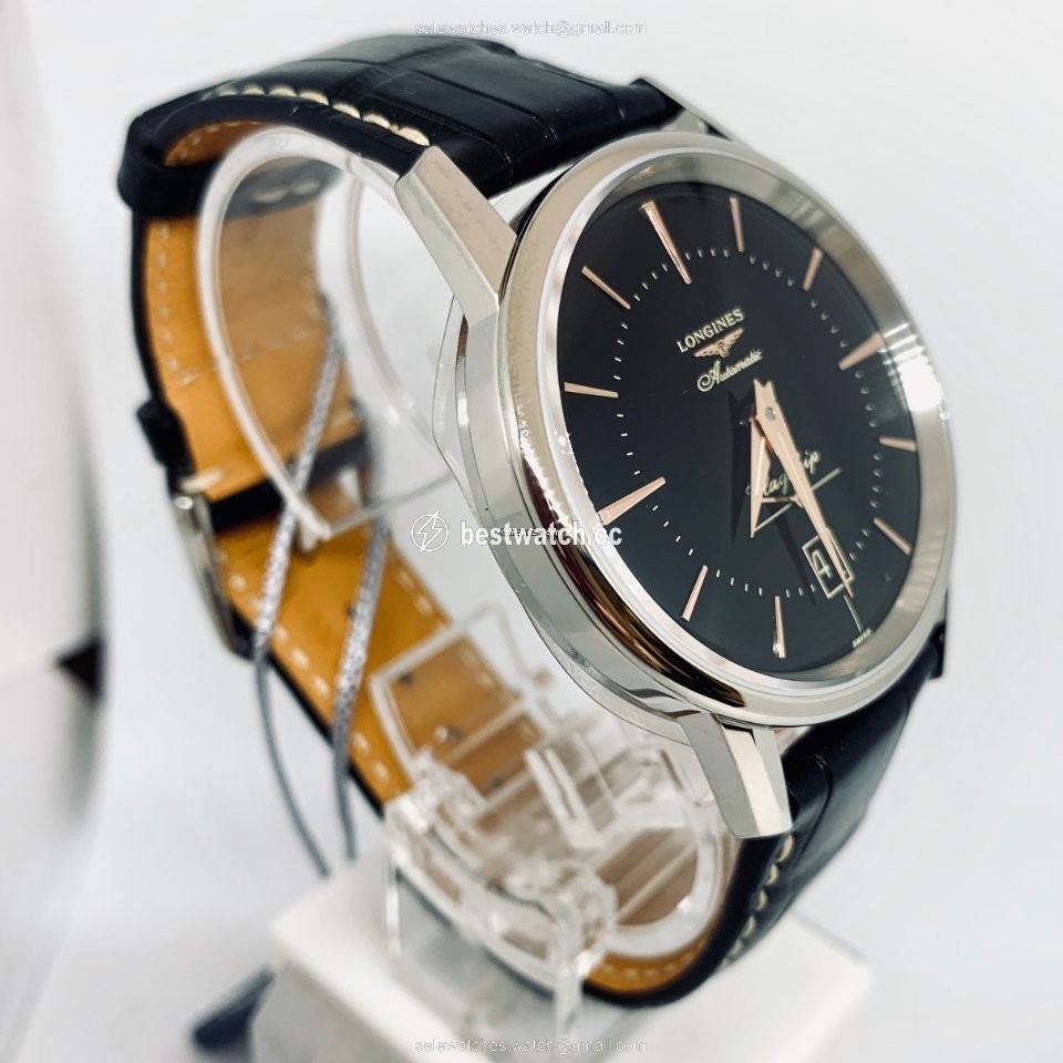 IMG_9085 Longines Flagship Heritage Mens watch Unisex Automatic Steel L4.795.4.58.0 Replica 2