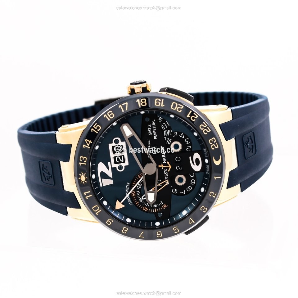 IMG_9085 Ulysse Nardin El Toro Black Toro Mens watch Unisex Automatic Rose gold 326-00-3 BQ Replica 2