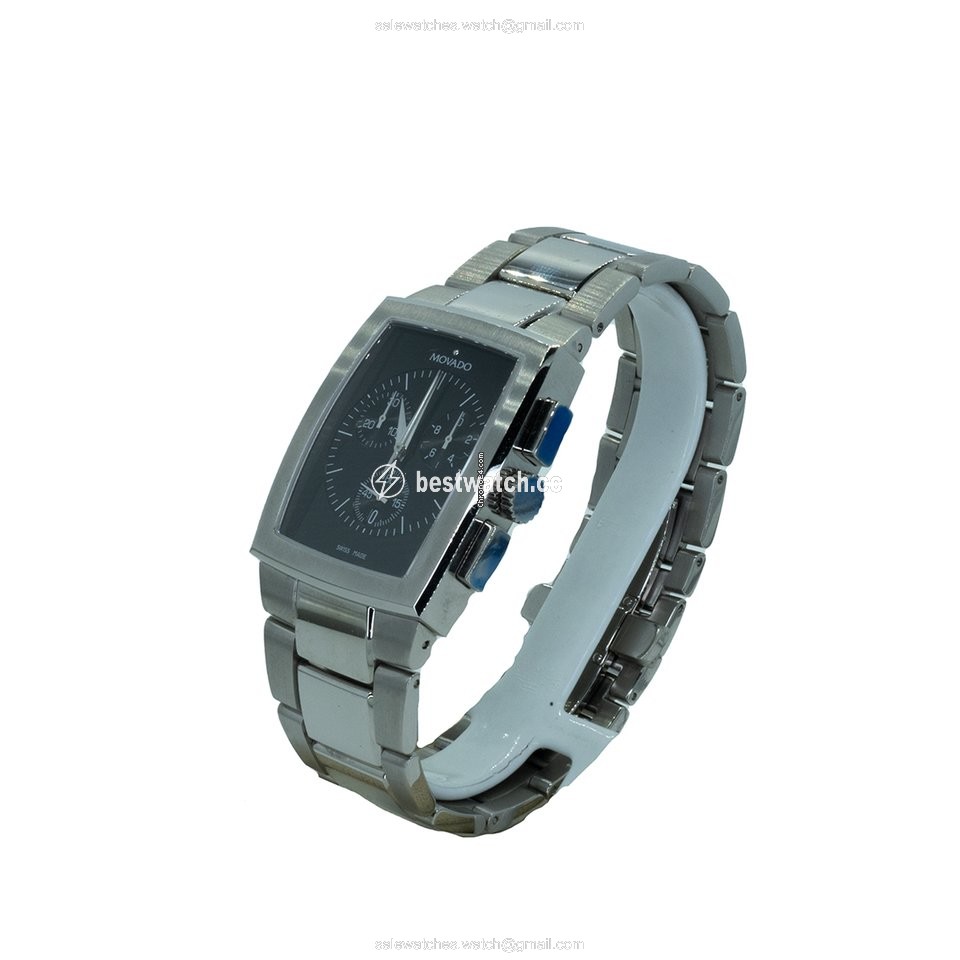 IMG_9085 Movado Eliro Mens watch Unisex Quartz Steel 0606392 Replica 2