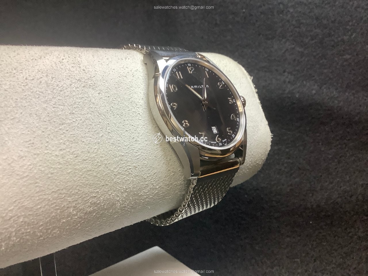 IMG_9085 Hamilton Jazzmaster Thinline Mens watch Unisex Quartz Steel H38511733 Replica 2