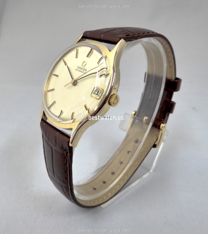 Omega Mens watch Unisex Automatic Yellow gold 162.5422 Replica 2
