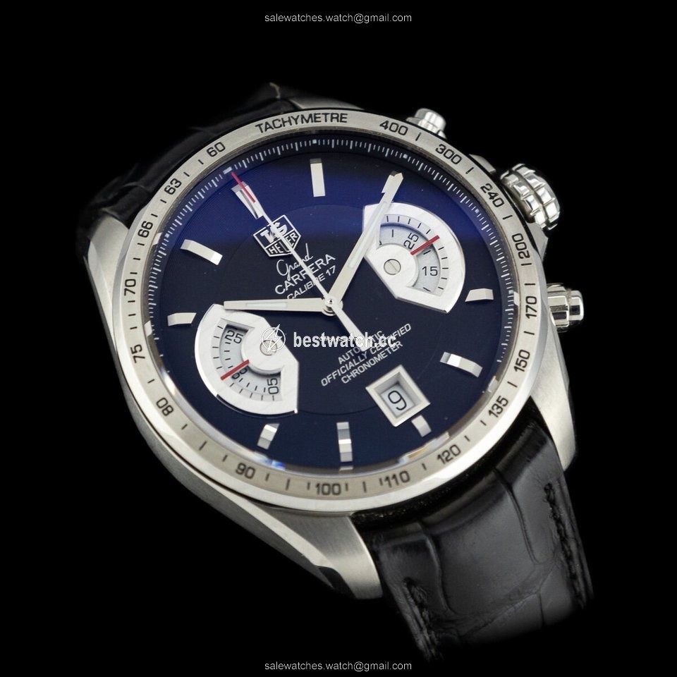 IMG_9085 TAG Heuer Grand Carrera Mens watch Unisex Automatic Steel CAV211A.FC6225 Replica 2