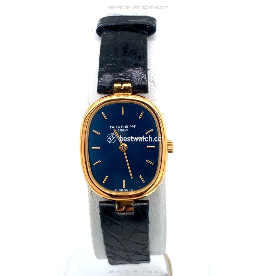 Patek Philippe Golden Ellipse Womens watch Quartz Yellow gold 4764 Replica 2