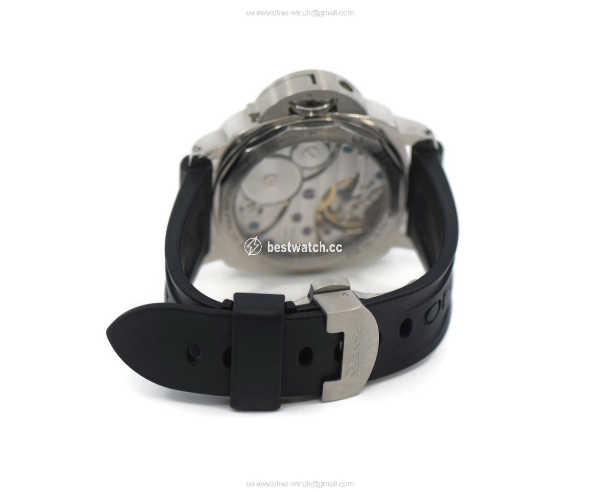 IMG_9085 Panerai Luminor Base Mens watch Unisex Manual winding Steel PAM 00219 Replica 2
