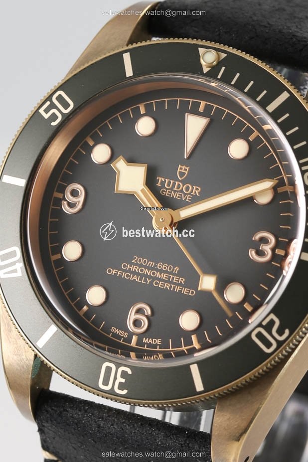 IMG_9085 Tudor Black Bay Bronze Mens watch Unisex Automatic Bronze M79250BA-0001 Replica 2