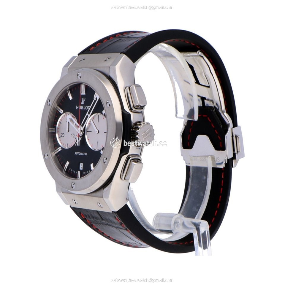 IMG_9085 Hublot Classic Fusion Chronograph Mens watch Unisex Automatic Titanium 521.NX.1137.GR.AJX13 Replica 2