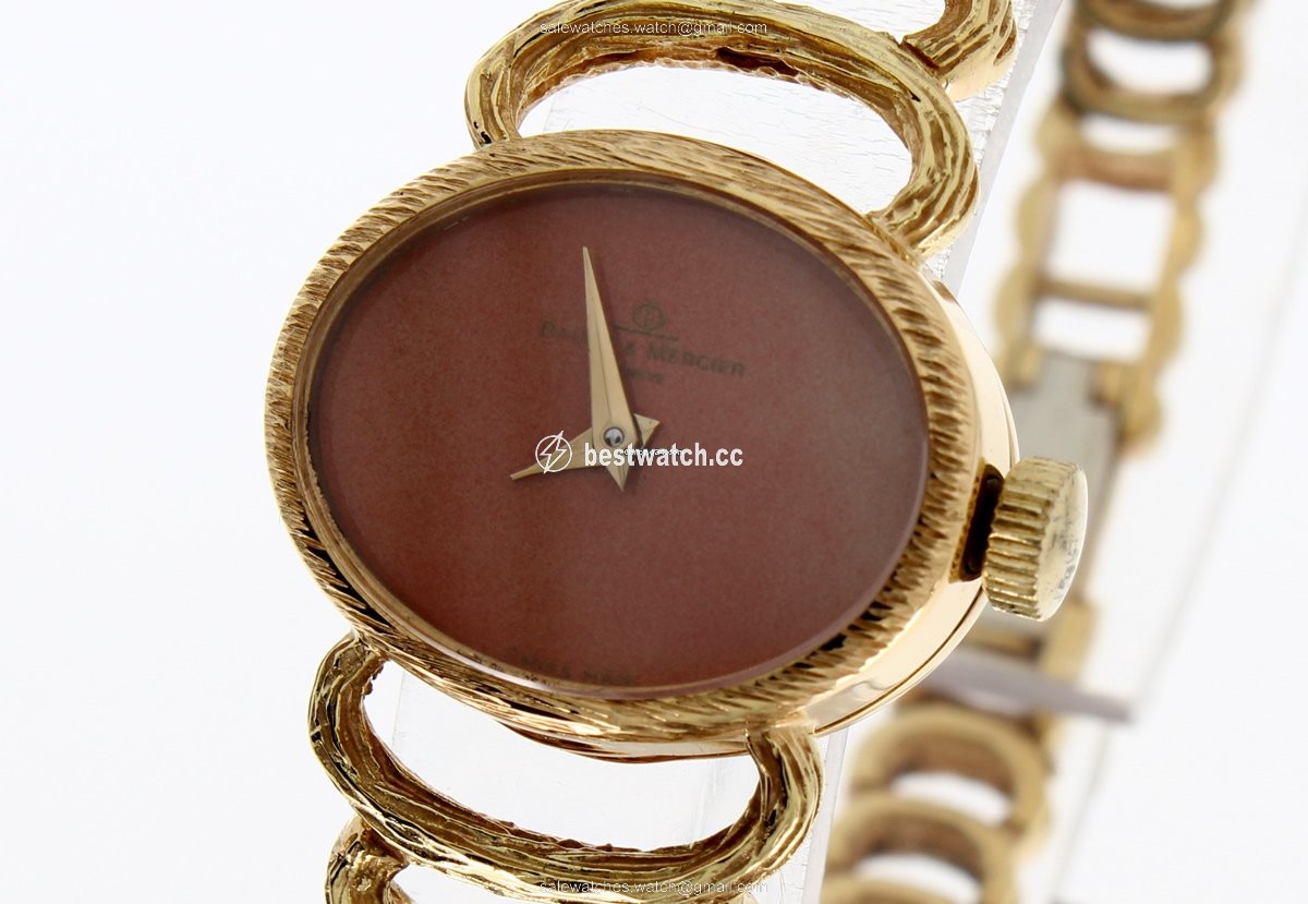 Baume & Mercier Womens watch Manual winding Yellow gold 36642 Replica 2