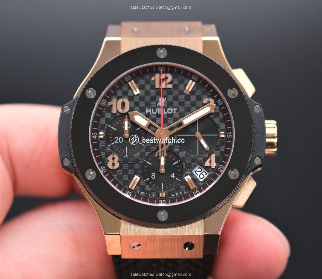IMG_9085 Hublot Big Bang 41 mm Mens watch Unisex Automatic Rose gold 341.PB.131.RX Replica 2