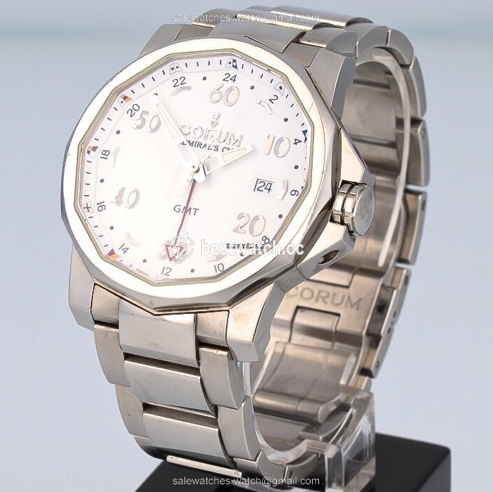 IMG_9085 Corum Admirals Cup GMT 44 Mens watch Unisex Automatic Steel 383.330.20 v701 aa12 Replica 2