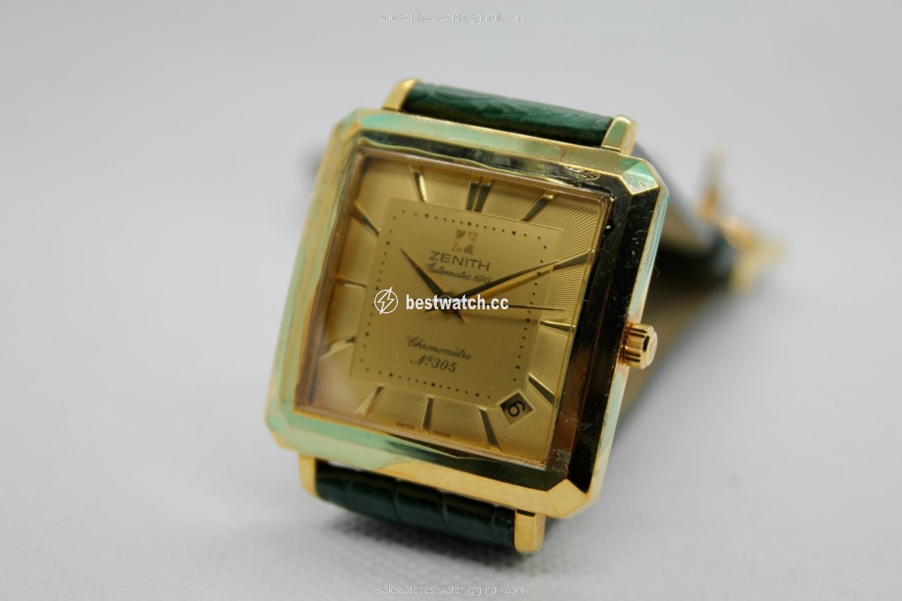 IMG_9085 Zenith Mens watch Unisex Automatic Yellow gold 30.0011.670 Replica 2