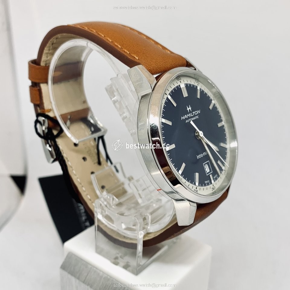 IMG_9085 Hamilton Intra-Matic Mens watch Unisex Automatic Steel H38425540 Replica 2