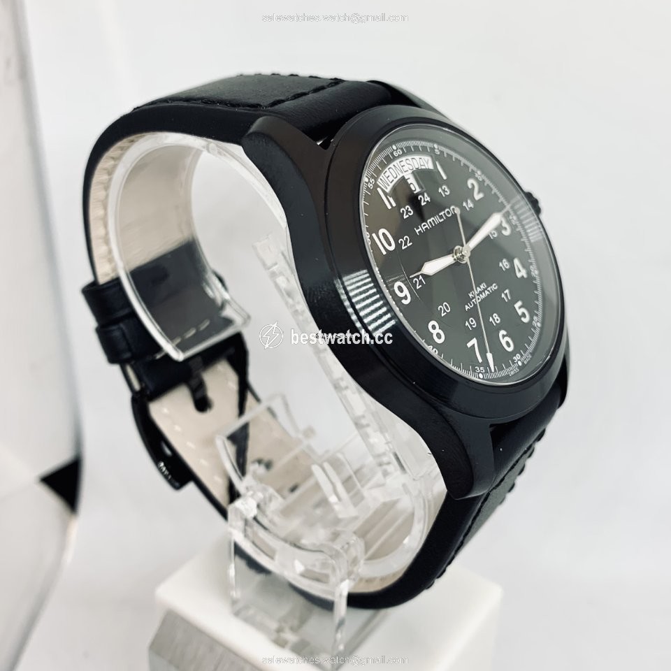 IMG_9085 Hamilton Khaki Field King Mens watch Unisex Automatic Steel H64465733 Replica 2