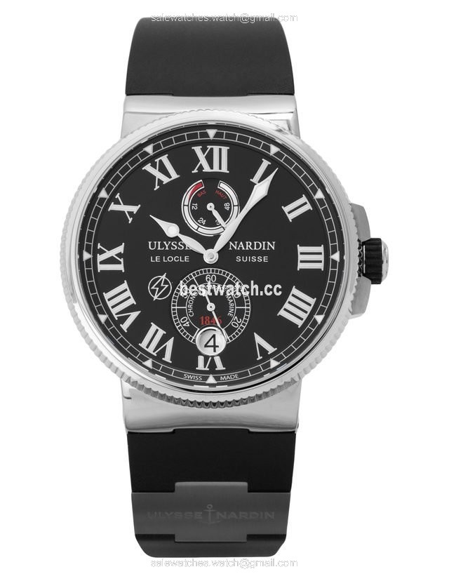 IMG_9085 Ulysse Nardin Marine Chronometer Manufacture Mens watch Unisex Automatic Steel 1183-122 42 Replica 2