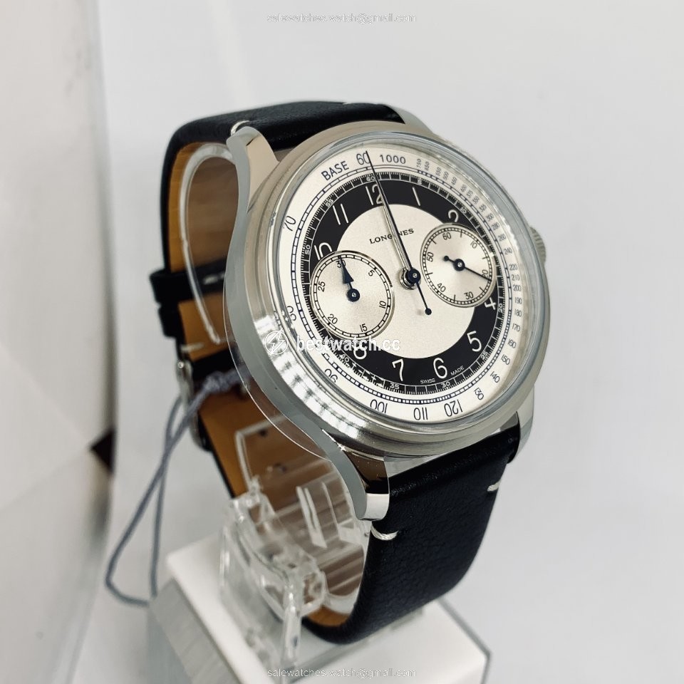 Longines Heritage Mens watch Unisex Automatic Steel L28304930 Replica 2