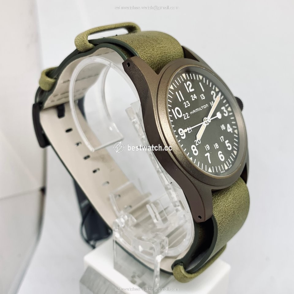 Hamilton Khaki Field Mens watch Unisex Manual winding Steel H69449861 Replica 2