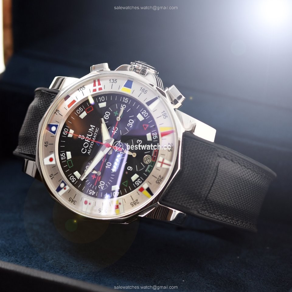 IMG_9085 Corum Admirals Cup Mens watch Unisex Automatic Steel 285.630.20 Replica 2