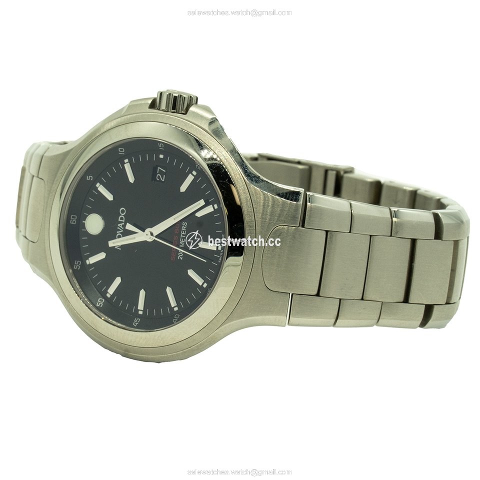 IMG_9085 Movado Series 800 Mens watch Unisex Quartz Steel 2600030 Replica 2