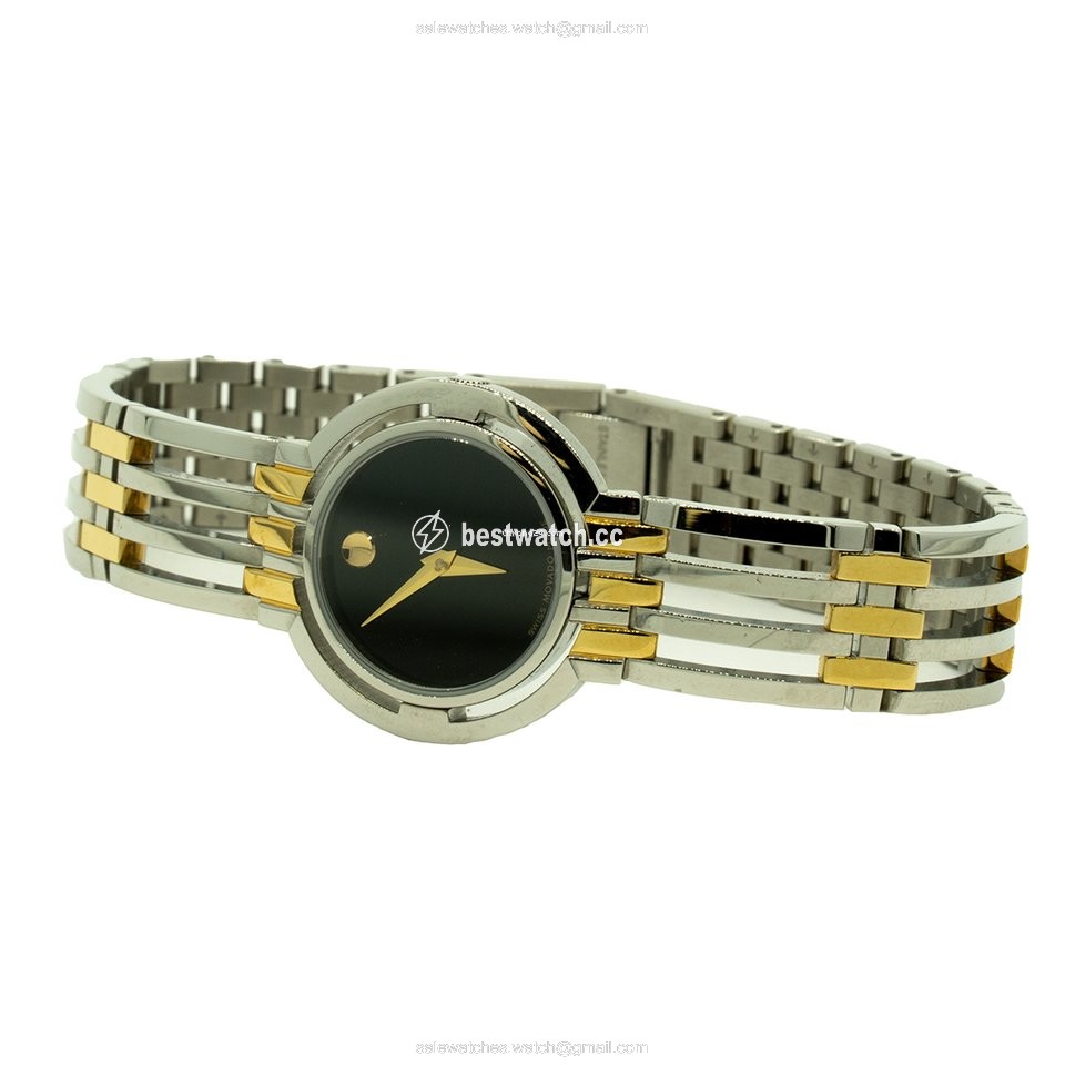 IMG_9085 Movado Esperanza Womens watch Quartz Gold Steel 0605090 Replica 2