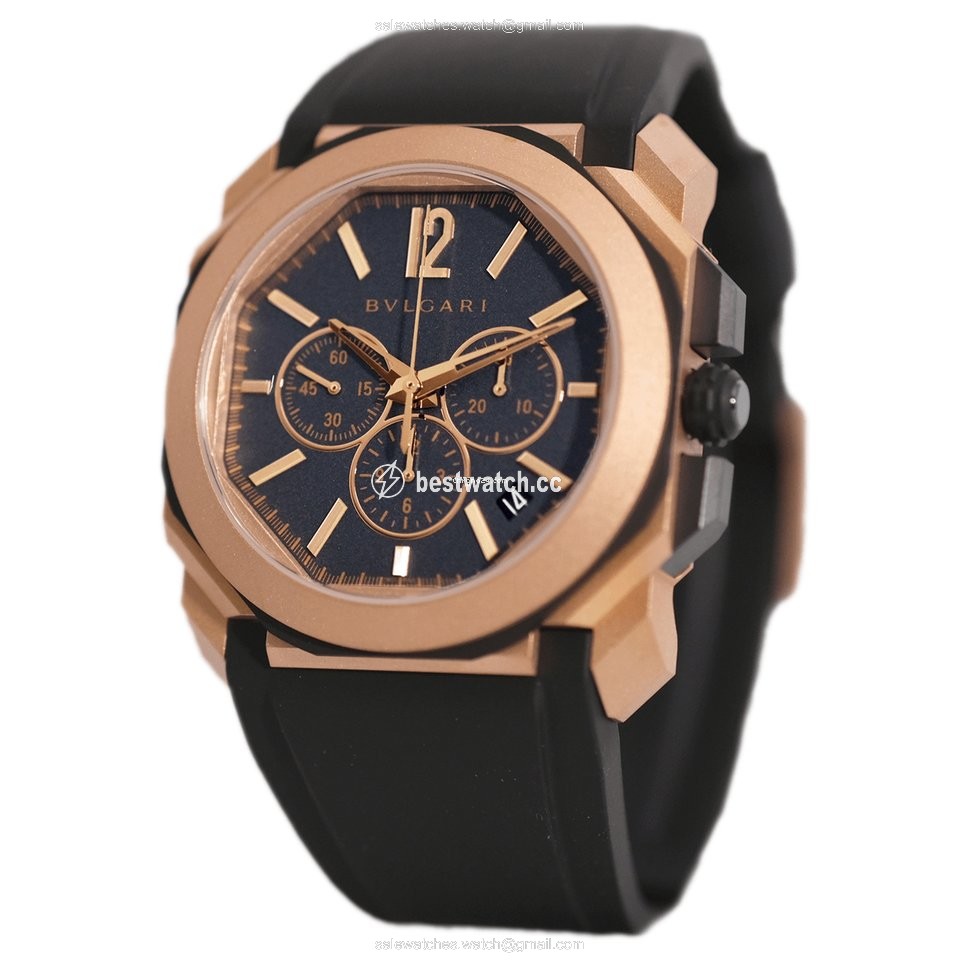 Bulgari Octo Mens watch Unisex Automatic Gold Steel 103204 BGOP41BGLCH Replica 2