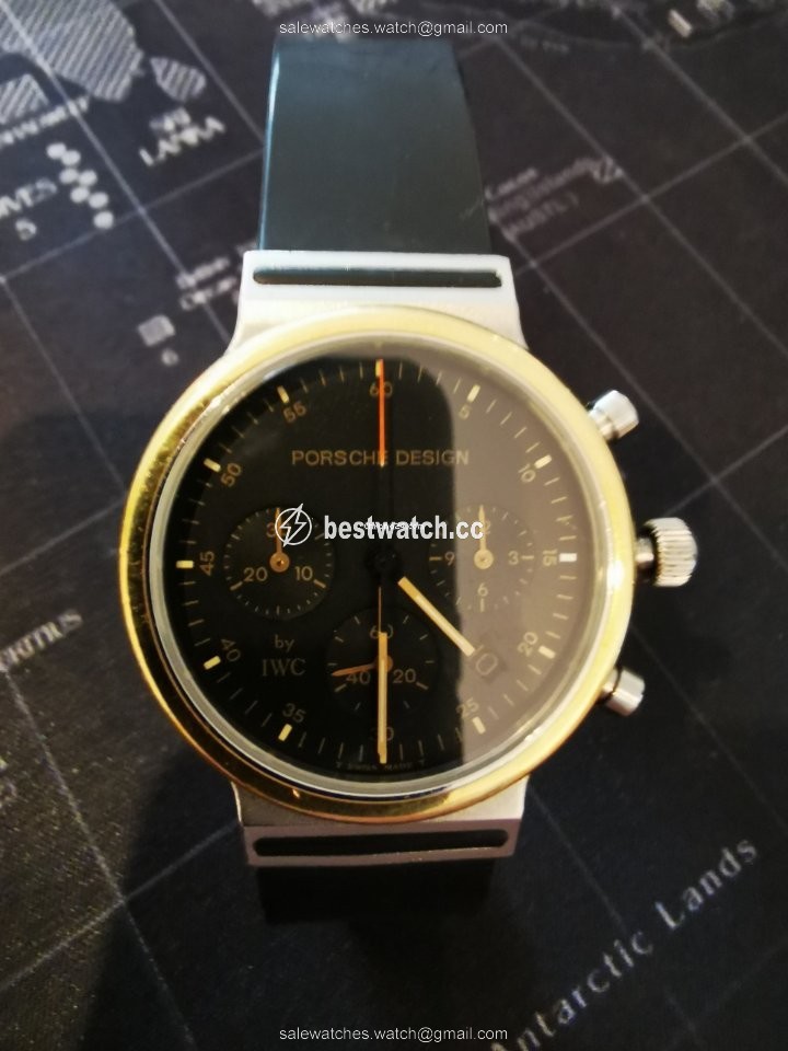 IMG_9085 Porsche Design Mens watch Unisex Quartz Gold Steel 3720-002 Replica 2