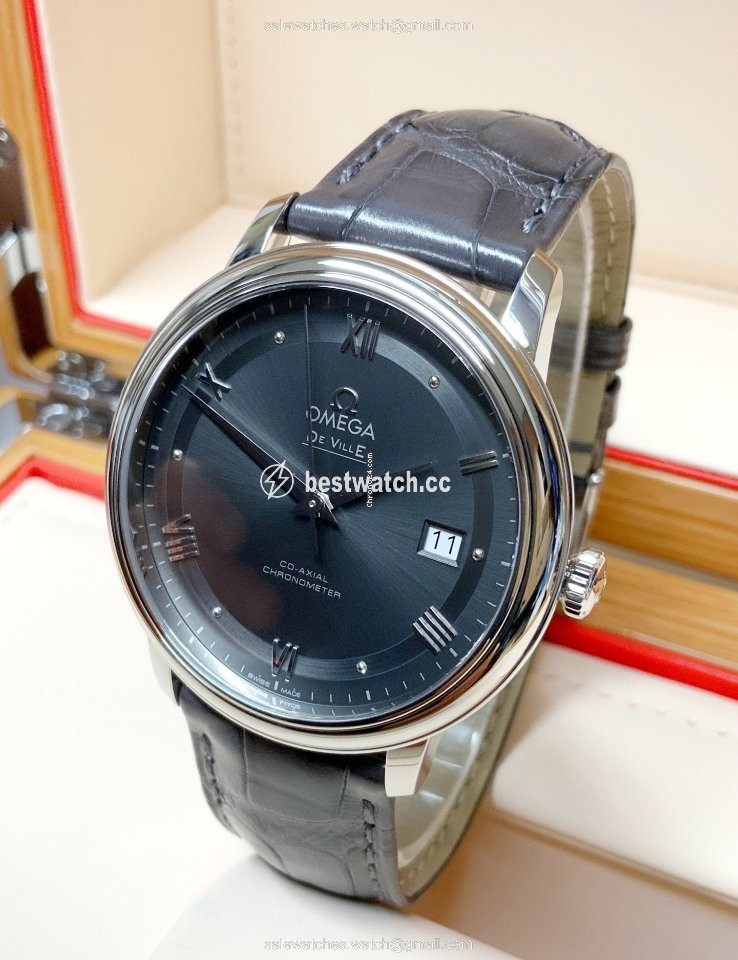 IMG_9085 Omega De Ville Prestige Mens watch Unisex Automatic Steel 424.13.40.20.06.001 Replica 2