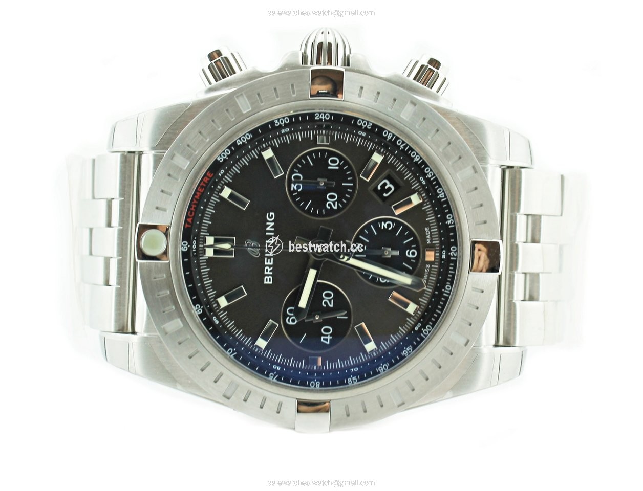 IMG_9085 Breitling Chronomat Mens watch Unisex Automatic Steel AB0115101F1A1 Replica 2