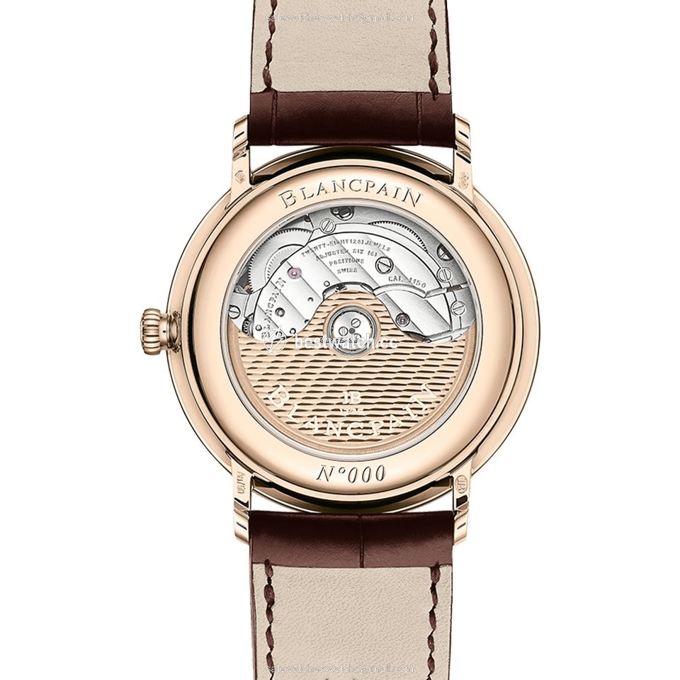 Blancpain Villeret Ultra-Slim Mens watch Unisex Automatic Red gold 6224-3642-55B Replica 2