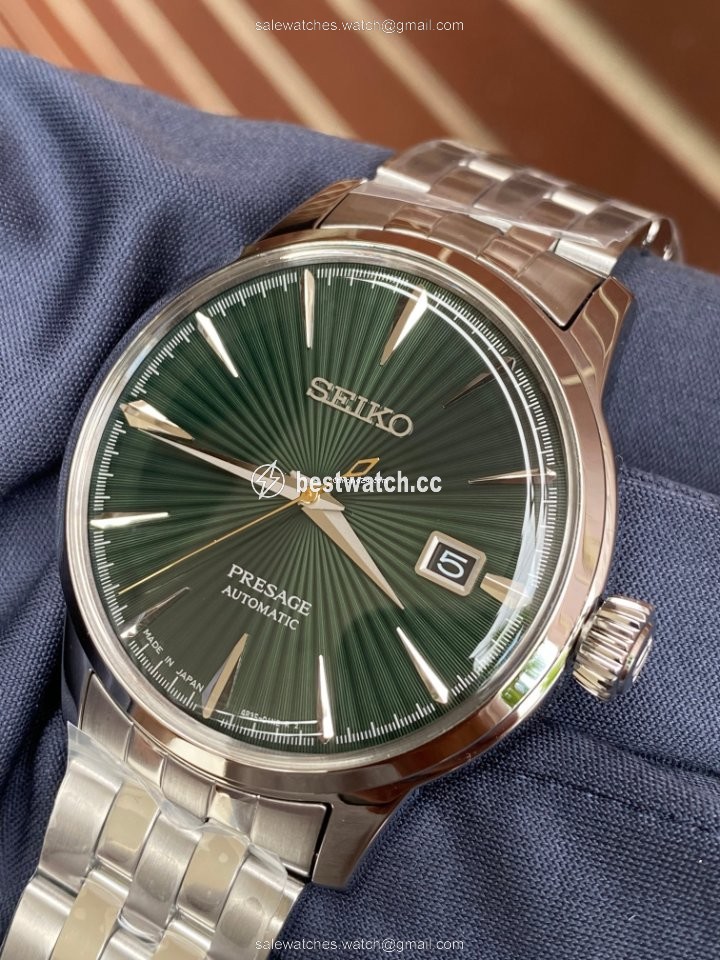 Seiko Presage Mens watch Unisex Automatic Steel SRPE15J1 Replica 2