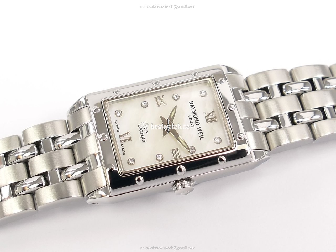 IMG_9085 Raymond Weil Tango Womens watch Quartz Steel 5971-ST-00995 Replica 2