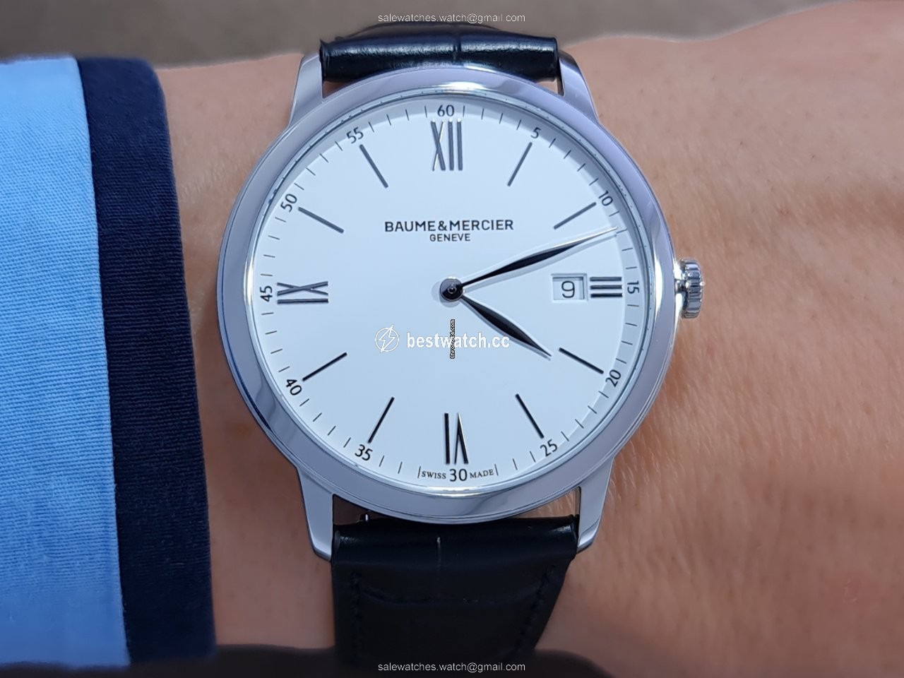 IMG_9085 Baume & Mercier Classima Mens watch Unisex Quartz Steel M0A10323 Replica 2