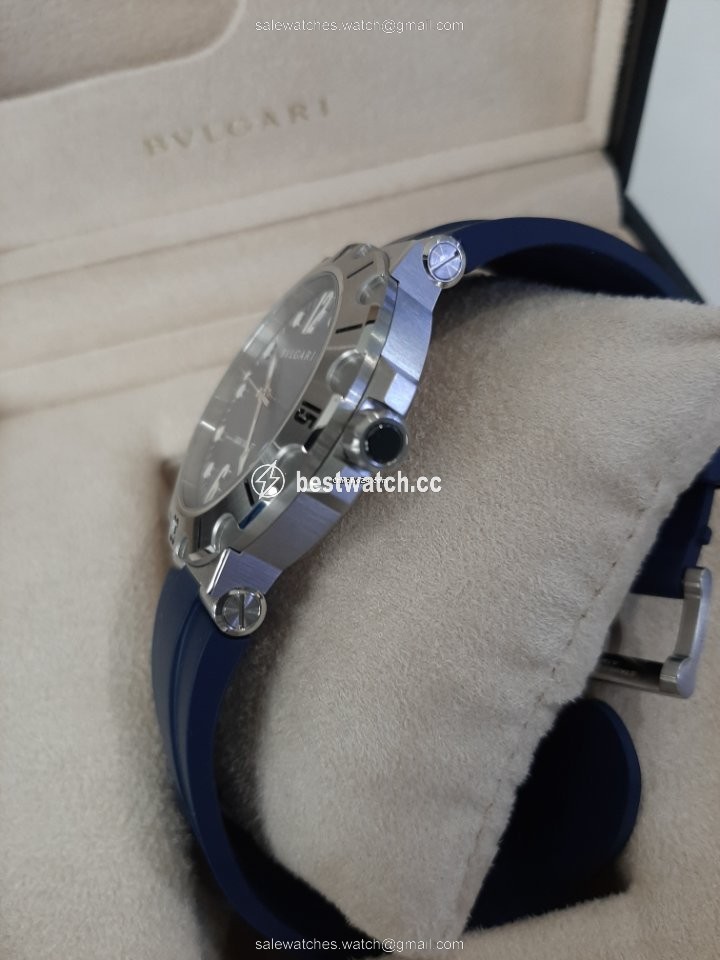 Bulgari Diagono Mens watch Unisex Automatic Steel DP41 Replica 2