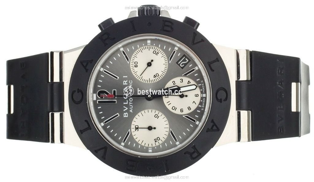 IMG_9085 Bulgari Mens watch Unisex Automatic White gold ACW38G Replica 2