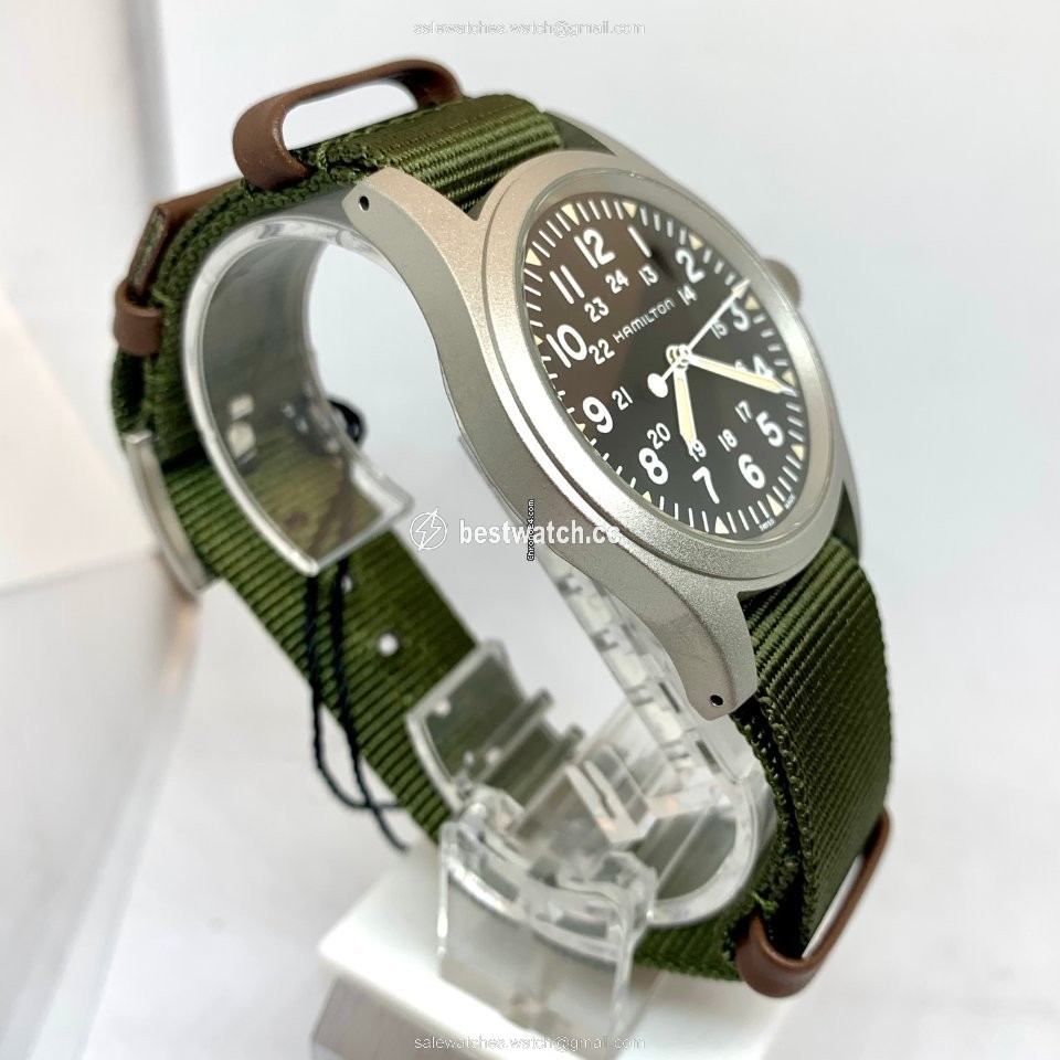 IMG_9085 Hamilton Khaki Field Mens watch Unisex Manual winding Steel H69439931 Replica 2