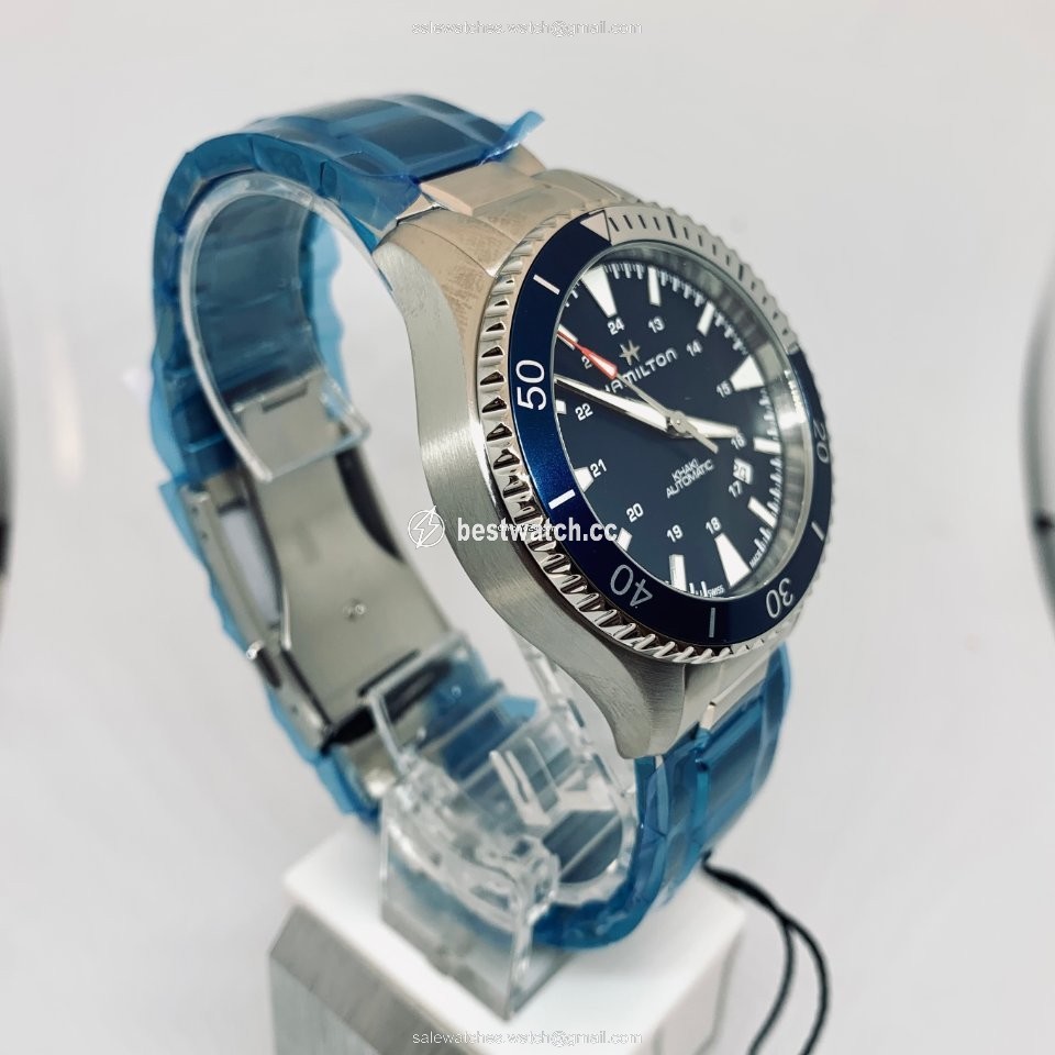 IMG_9085 Hamilton Khaki Navy Scuba Mens watch Unisex Automatic Steel H82345141 Replica 2
