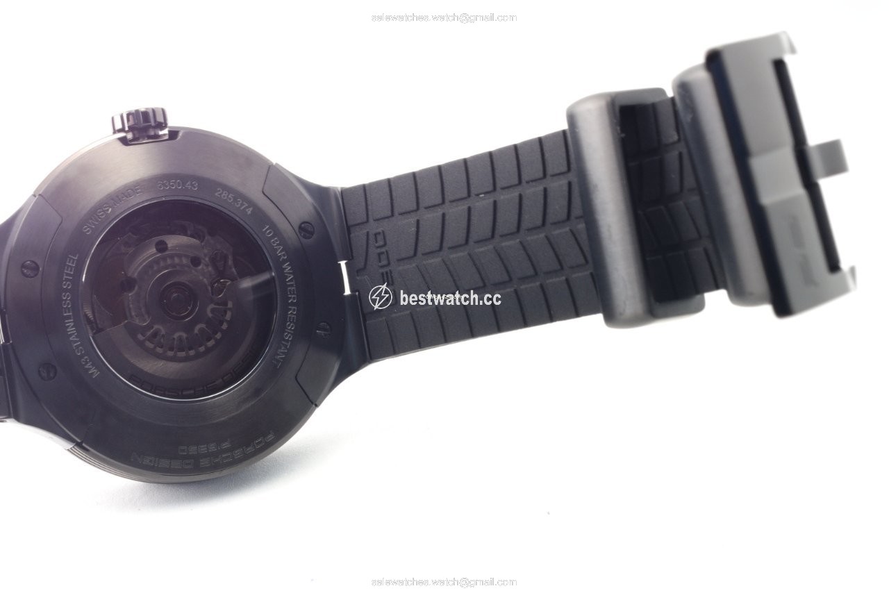 IMG_9085 Porsche Design Flat Six Mens watch Unisex Automatic Steel 6350.43.44.1254 Replica 2