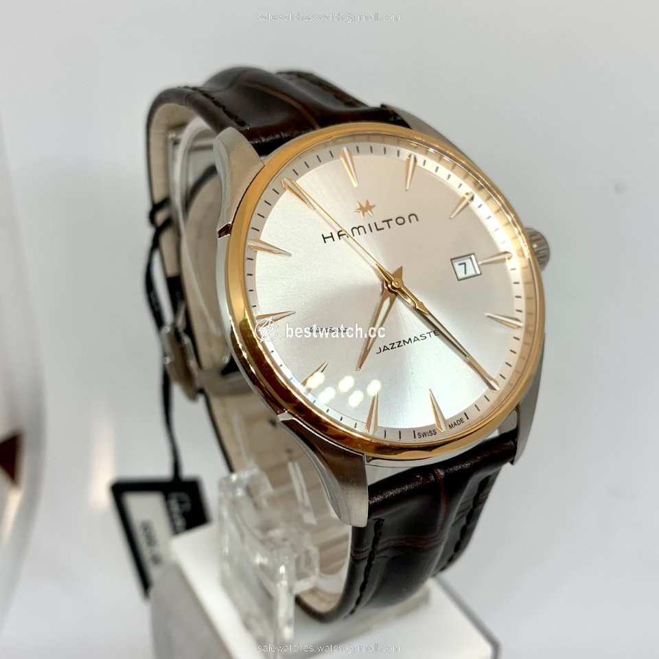 IMG_9085 Hamilton Jazzmaster Mens watch Unisex Quartz Steel H32441551 Replica 2