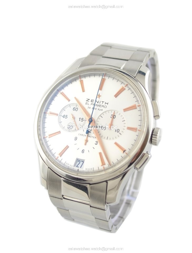IMG_9085 Zenith Captain Chronograph Mens watch Unisex Automatic Steel 03.2110.400 01.M2110 Replica 2