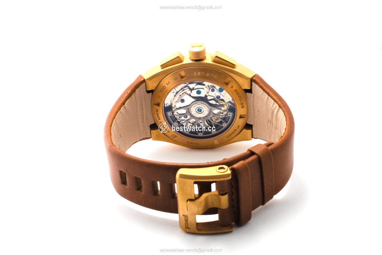 IMG_9085 Porsche Design Mens watch Unisex Automatic Yellow gold 6620.69.69.1244 Replica 2