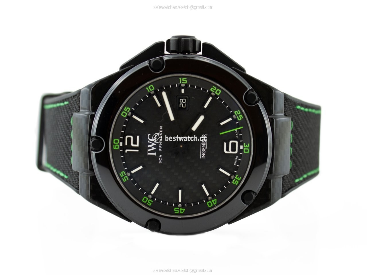 IWC Ingenieur Automatic Mens watch Unisex Automatic Carbon IW322404 Replica 2